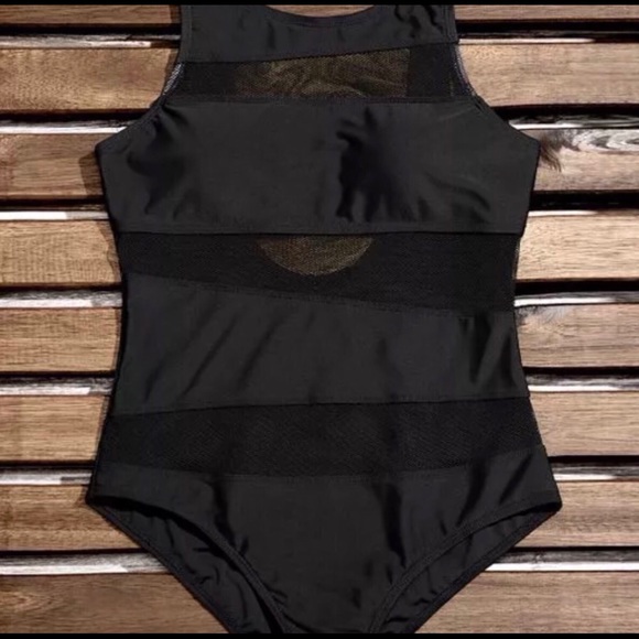 Sale MESH ONE PIECE SWIMSUIT - Picture 7 of 11
